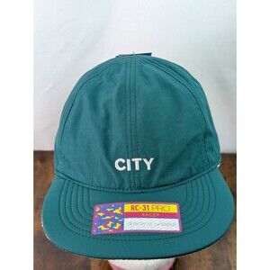 Manchester City Terrain Reversible Adjustable Hat - Teal/White